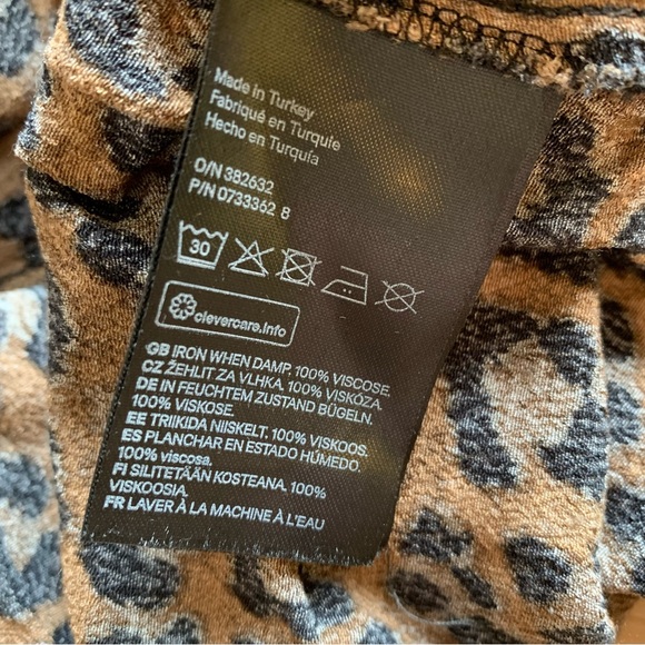 Leopard Wrap Dress - Picture 14 of 15